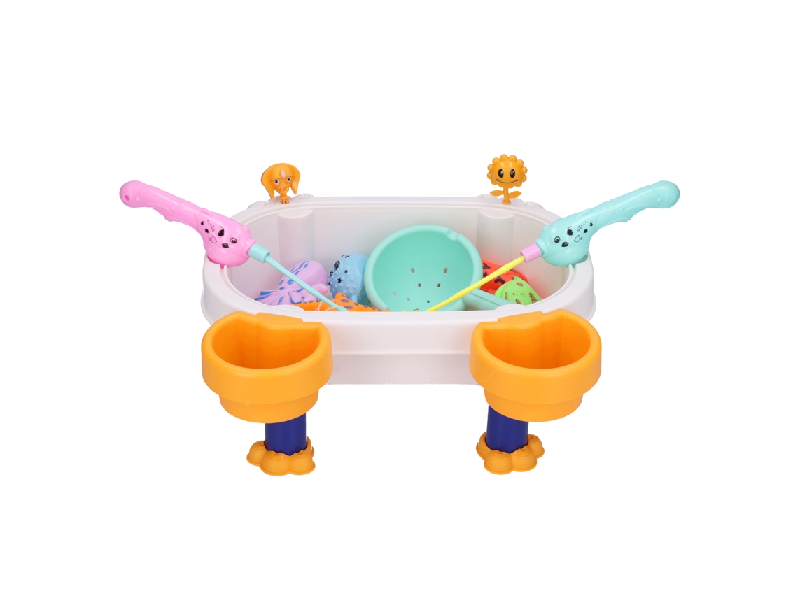 Mali piscina de Pesca Magnética com Peixes Flutuantes e Animais Marinhos Brinquedo Infantil