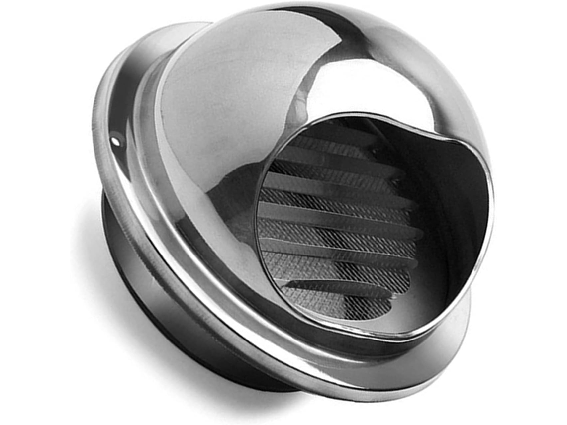 Grelha de Ventilação Aço Inoxidável 200 mm
