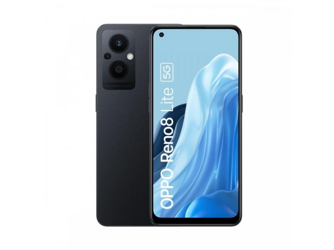 Smartphone OPPO Reno 8 Lite 5G (6.43'' - 8 GB - 128 GB - Preto)