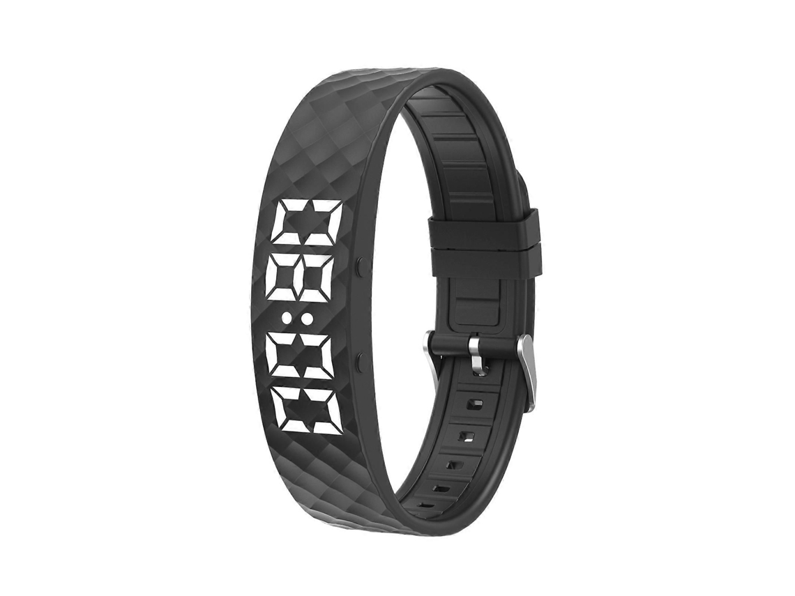 Relógio Despertador Vibratório – Pulseira Inteligente Com Despertar Silencioso – Pulseira Inteligente Ajustável Para Monitoramento Do Sono, Para
