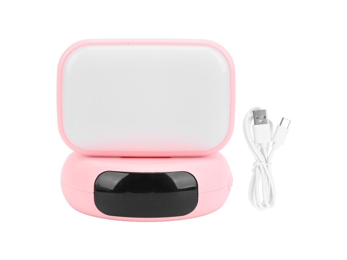 Luz de Noite Led com Alto-falante Bluetooth, Relógio Despertador | EOOCOO