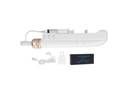 Kit De Lápis De Microneedling Elétrico Com 7 Luzes Coloridas, Plug Eu