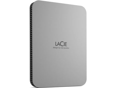 Disco Externo LACIE STLP1000400 (1 TB - USB-C - Cinzento)