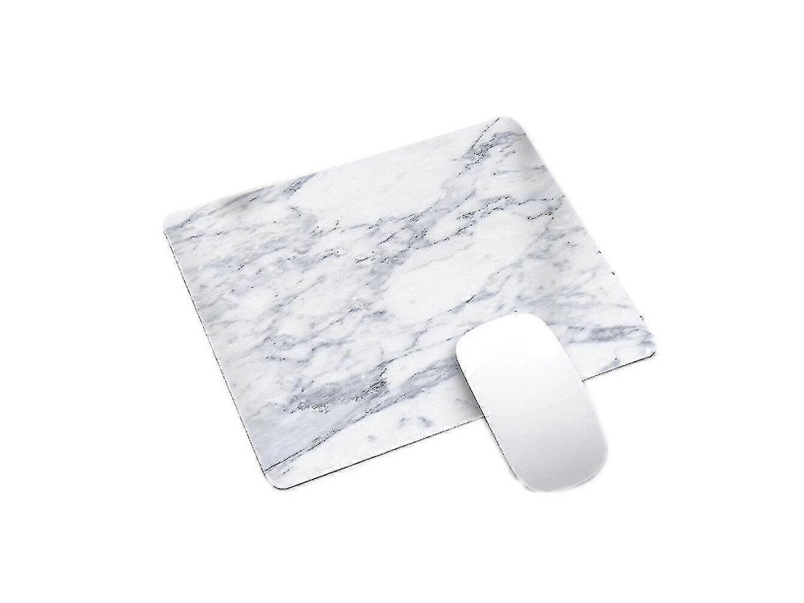 Conjunto De 5 Peças De Mousepad De Mármore Estilo Nórdico Para Jogos, Laptop E Mesa, Com Apoio Para Pulso E Relógio. Olysi Shop