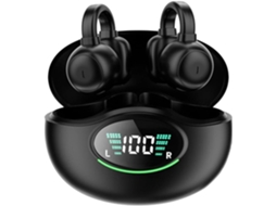 Fones De Ouvido Esportivos Sem Fio Bluetooth Com Cancelamento Ruído, Fones De Ouvido Auriculares Com Clipe, Fáceis De