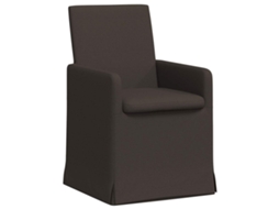 Conjunto 2 Cadeiras De Jantar Vidaxl Cinzento Linho (57 X 67 X 95 Cm)