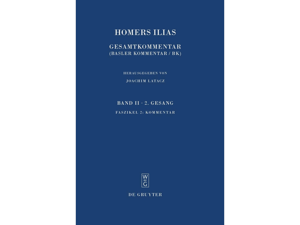 Livro Kommentar De Claude Anton Brügger Bierl (inglês)