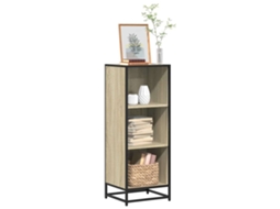 Vidaxl Estante 40x35x107,5 Cm Contraplacado Cor Carvalho Sonoma