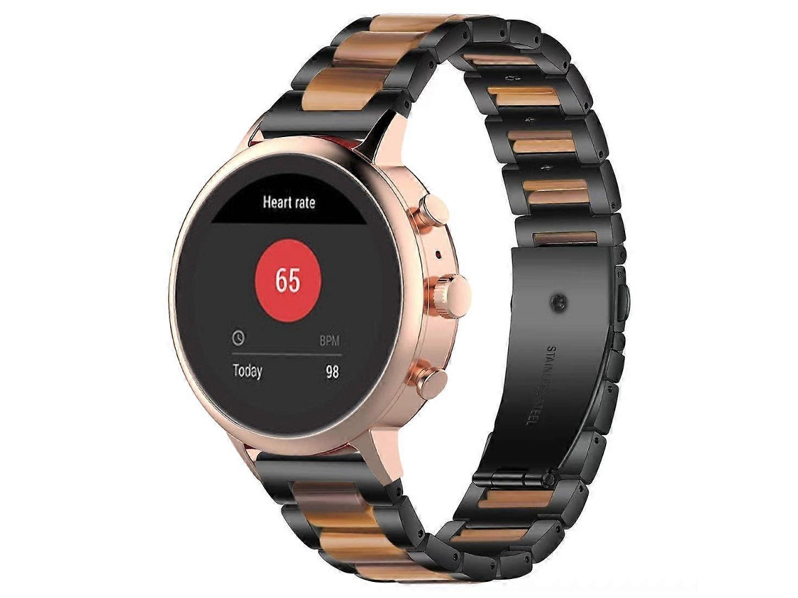 Pulseira De Relógio De Resina Metálica Xdfind Com Três Contas