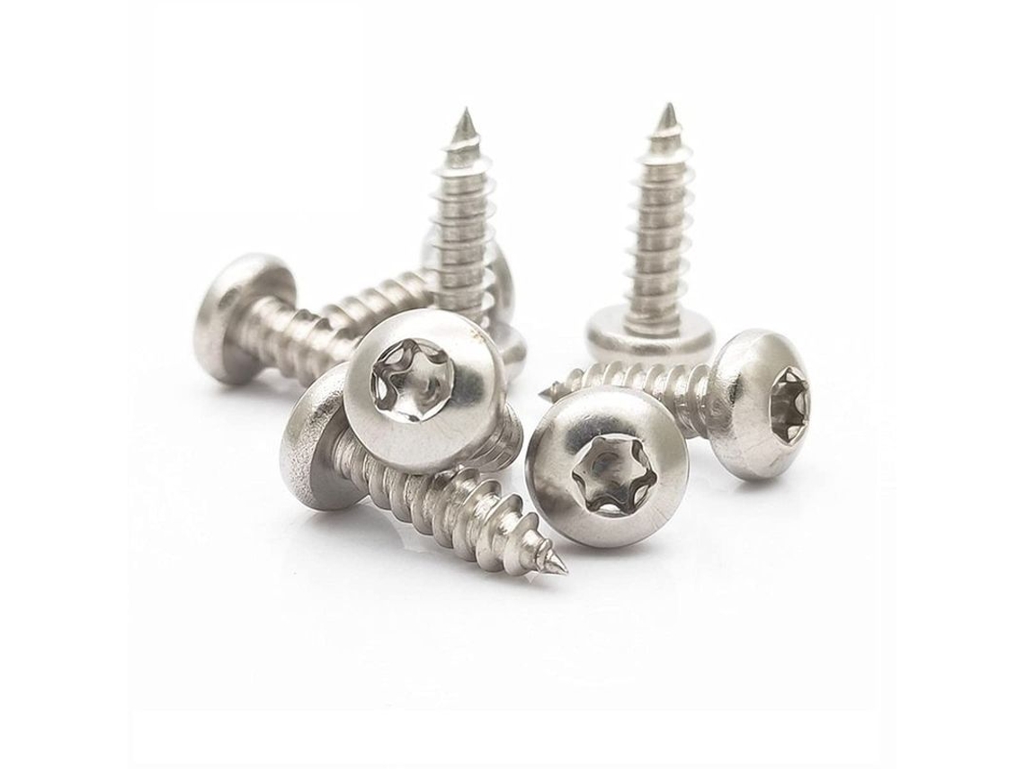 Parafusos autoperfurantes M3x16mm, aço inox, cabeça Torx, 50 peças | S/MARCA