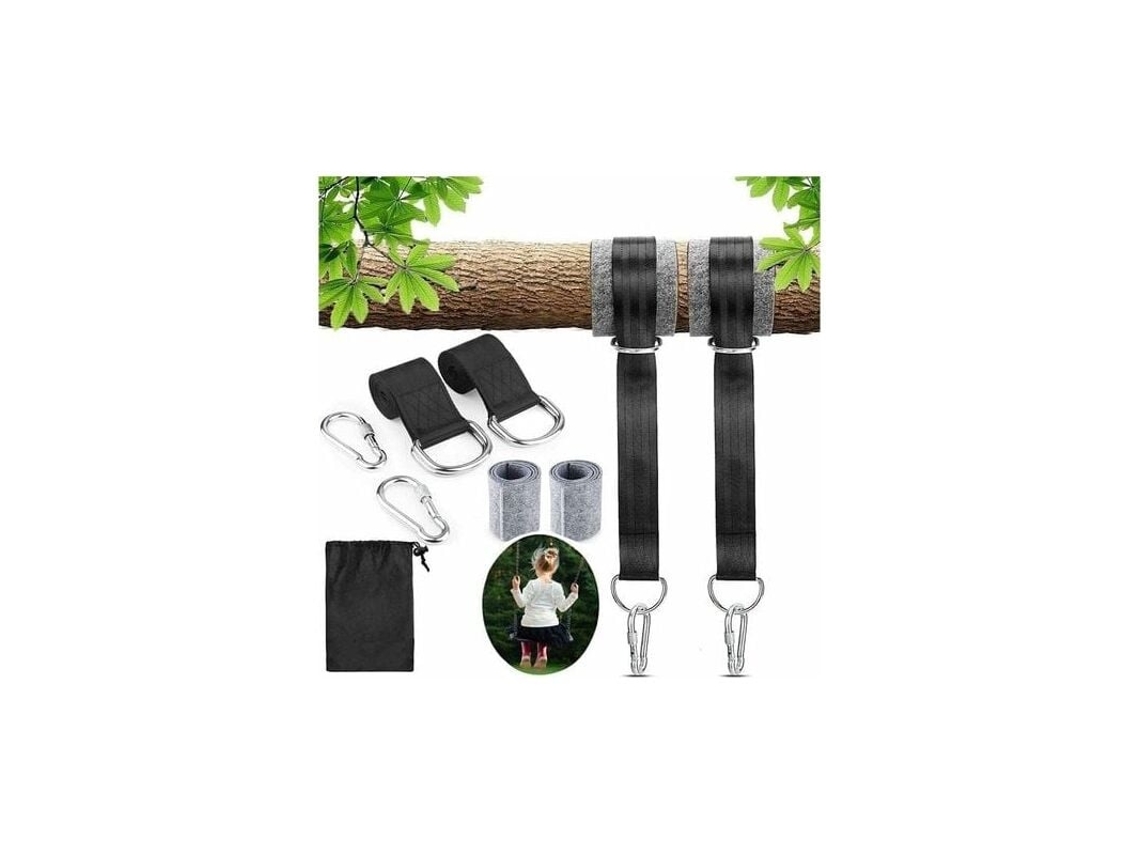Kit De Suspensão Lurelia Para Rede E Baloiço Com Máx. 550 Kg, Argola Em D Em Nylon