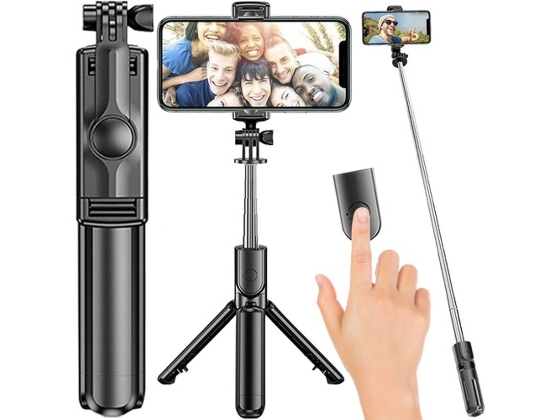 Bastão/suporte Para Selfie Controle Remoto Izoxis 23518