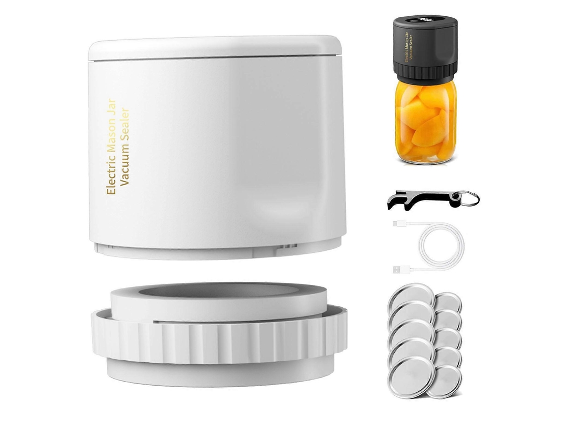 Seladora A Vácuo Automática De Latas De 10 W Com Visor Digital Para Viagens. Nostalgia88