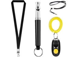 Conjunto Apito Ultrassônico Clicker Cordão GOKOCO