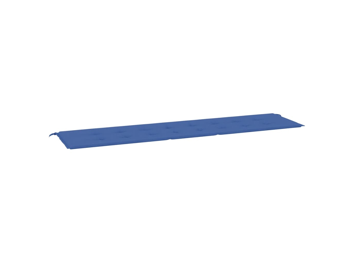 Garden Bench Cushion, Garden Bench Cushions Vidaxl Azul Tecido (200 X 50 X 3 Cm)