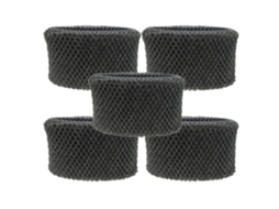 Os filtros pretos do umidificador de ar adsorvem bactérias e escala para Philips HU4803 HU4811 HU4813 HU4801 HU4802 Humidifie