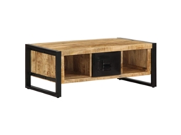 Coffee Table, Coffee Tables Vidaxl Marrom Madeira De Mangueira (n/a)