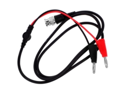 Cabo De Teste Para Conector Bnc De Plástico Com Plugue Banana Duplo E Medição Precisa De 50 Ω.