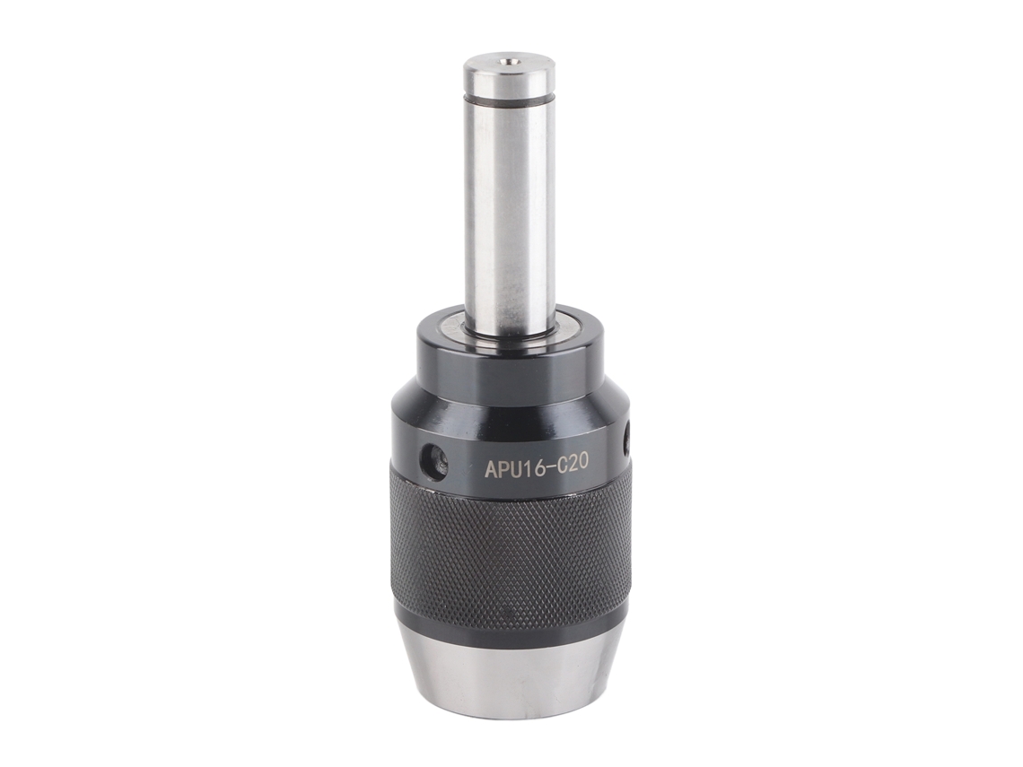 Mandril de furadeira integral sem chave com haste reta, ferramentas Turnstile APU16-C20