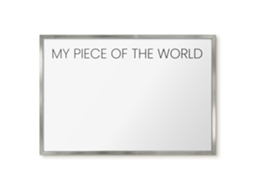 Magnetic Board For Wall My Piece Of The World For The Bedroom Espelharte (60x40 Cm)