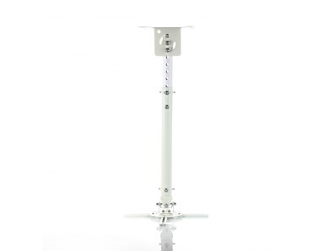 Pega Para Projetor 15kg 45 76cm Com Suporte de Teto Branco Art