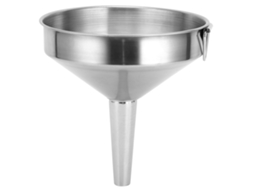 Ronjoe-funil De Aço Inoxidável 304 Grosso Para Transferir Líquidos E Ingredientes Secos 13cm