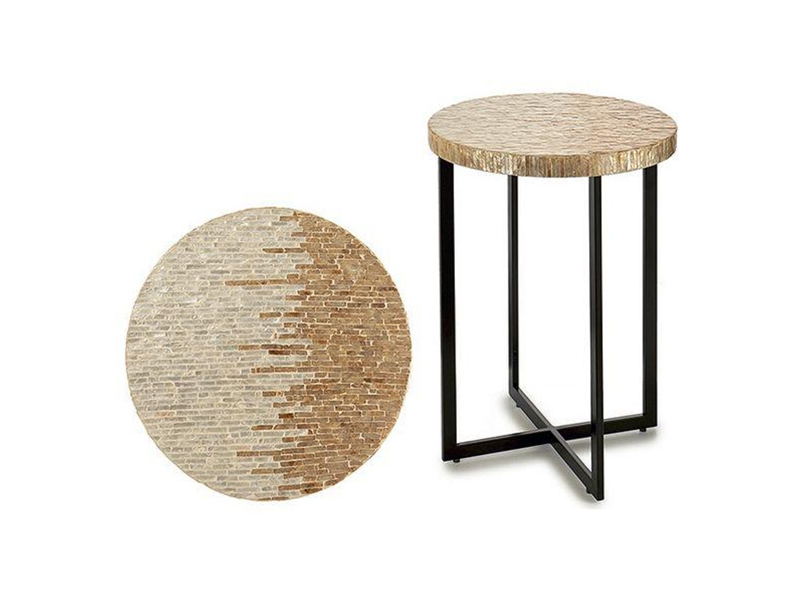 Mesa De Apoio GIFT DECOR (45 X 62 X 45 Cm) Prata
