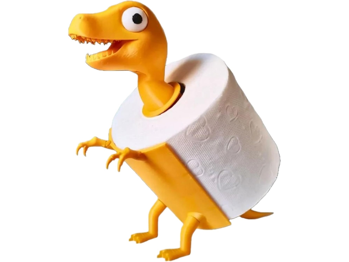 Suporte Decorativo Para Papel Higiênico Em Formato De Animal, Ideal Para Toalhas De Papel. Não Requer Furação.