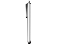 Caneta Stylus de Tela Capacitiva Universal ILIKE Ps1 10 5 Cm para Smartphone e Tablet Pc Prata