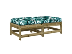 Garden Footstool, Garden Footstools Vidaxl Marrom Madeira De Pinho Impregnada (n/a)