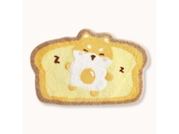 2026 alfombra de Banho Linjou Cute Cão, de Microfibra Muito Absorvente, Antiderrapante, Lavável À Máquina