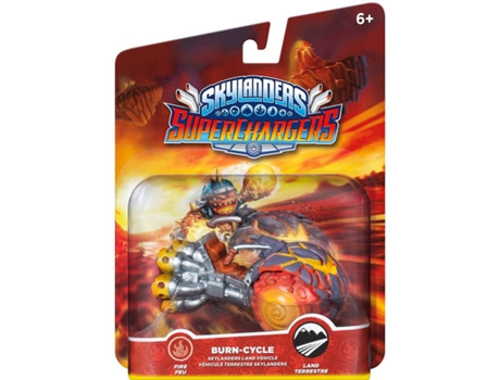 Figura Skylanders Superchargers - Burn Cycle — Coleção: Skylanders Superchargers