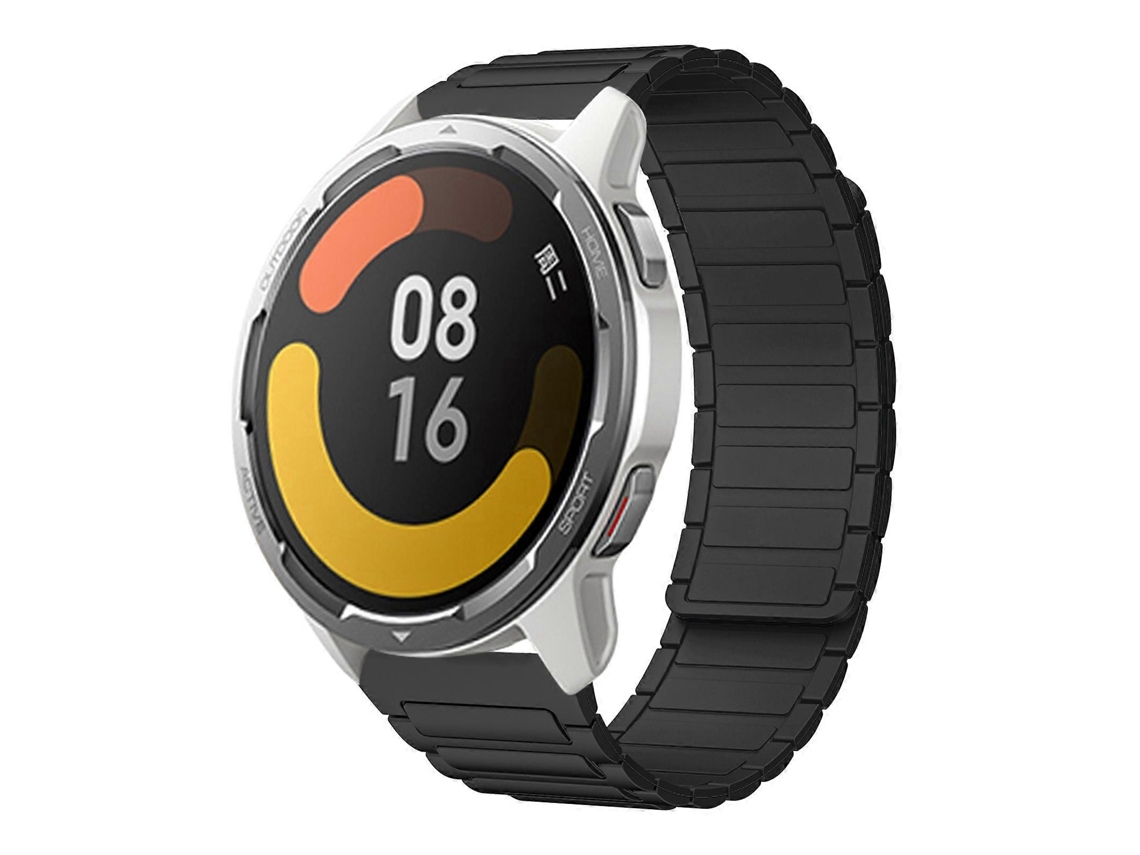 Pulseira De Silicone Magnética Em Formato De I De 22 Mm