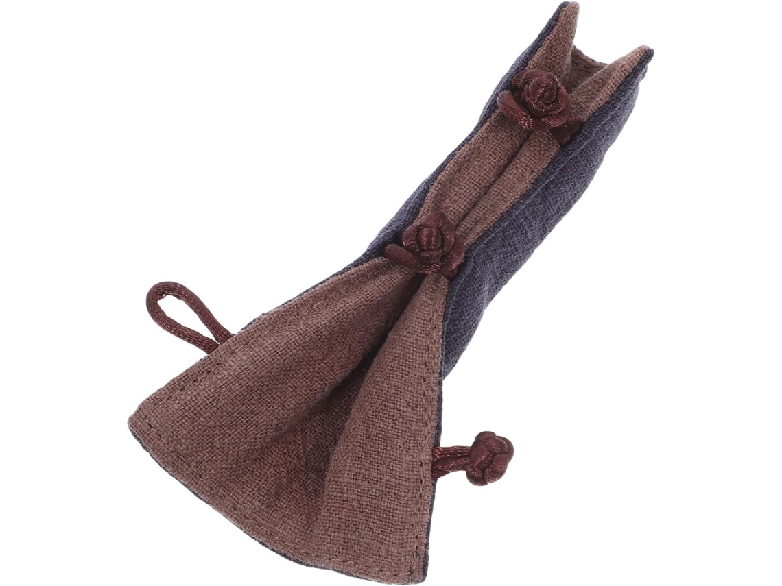 Capa Protetora Para Alça De Bule Gatuida Em Algodão E Linho Preto, Lavável E Resistente Ao Calor, Ideal Para Preparar