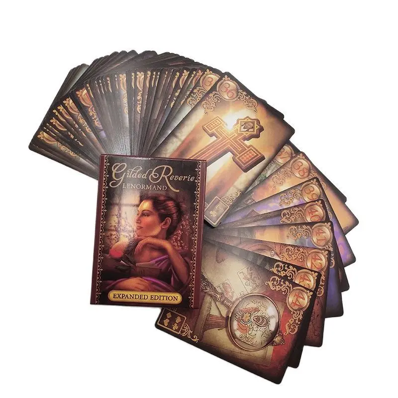 Jogo De Tabuleiro De Tarô Dreamy Renoman Com 47 Cartas Para Adivinhação Do Destino