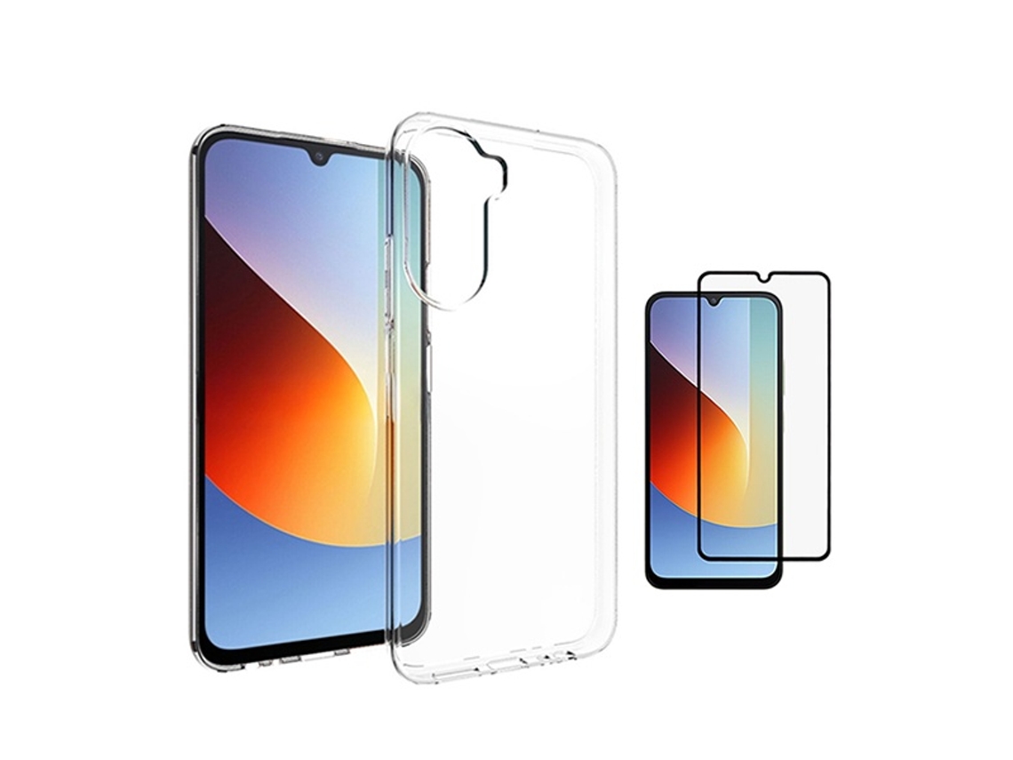 Kit Capa Superprotect Anti-shock Vidro Temperado Phonecare Para Xiaomi Redmi A7 Pro - Transparente