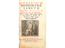 Livro OFFICIUM HEBDOMADAE SANCTAE. de Vários (Português)