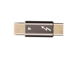 Adaptador USB C Mali Macho para Macho 40gbps com Carregamento Rápido Pd 100w, Alumínio, Suporta 8k