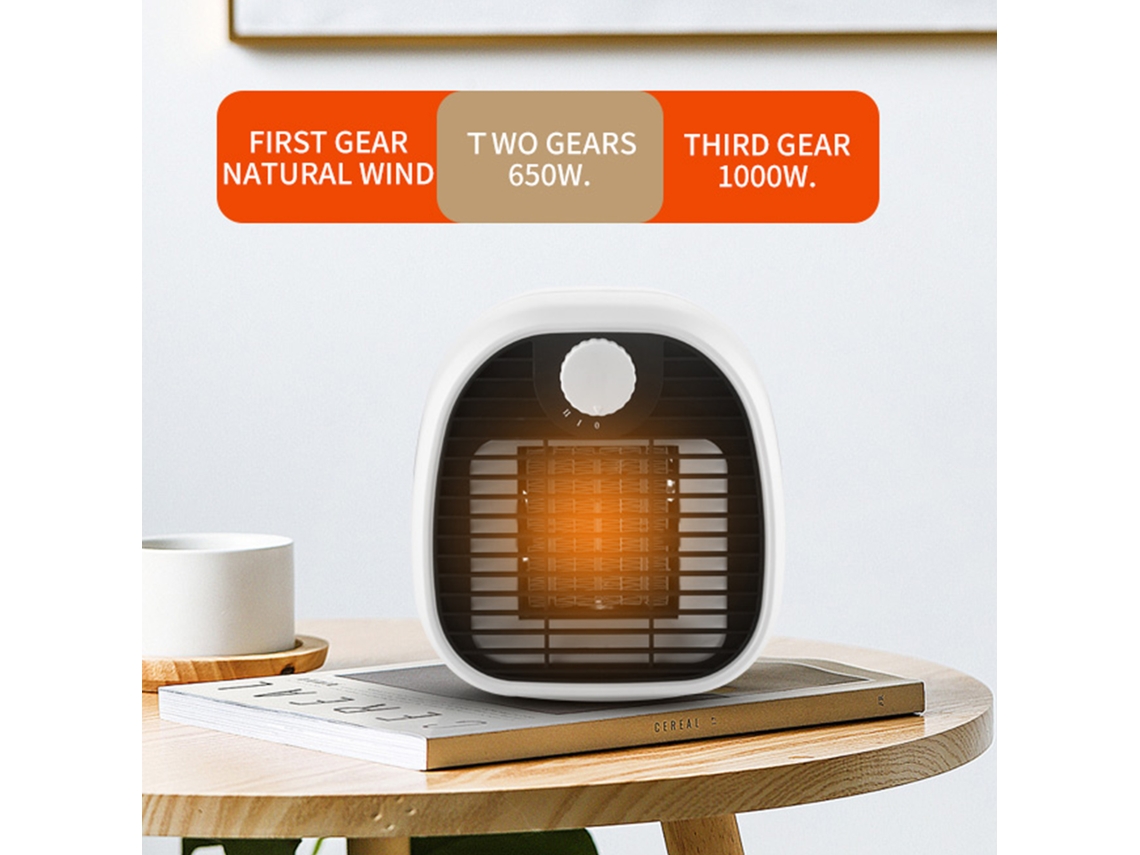 Mini Heater (japanese Standard 110v, Dark Green) Eoocoo