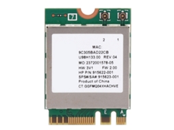 Placa De Rede Rtl8822be Dual Band M.2 Placa Wifi Com Suporte A Bluetooth 4.2