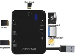 Leitor De Cartão Advance Id+Multi Card