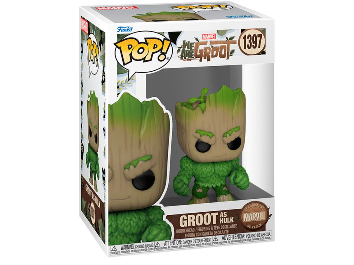 Figura Pop Marvel We Are Groot - Groot Como Hulk