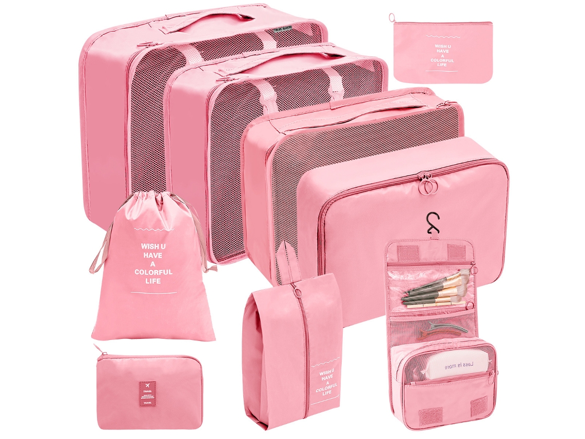 Conjunto de Bolsas Organizadoras para Viagem BRILVIBERA