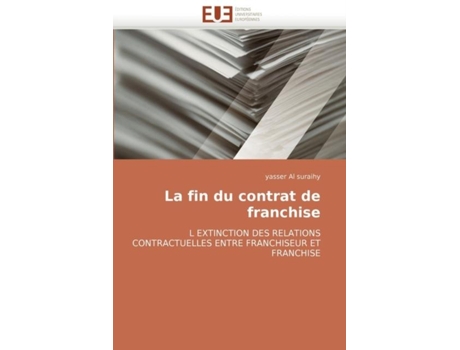 Livro La Fin Du Contrat De Franchise De Al Suraihy-y (inglês)