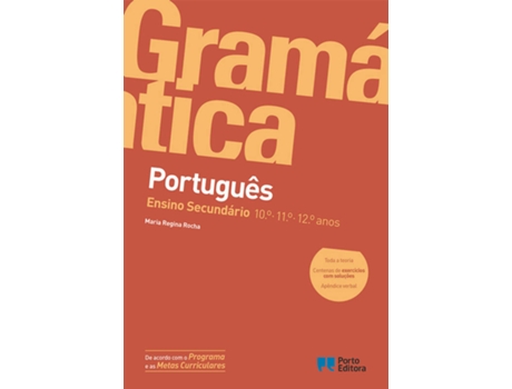 Livro Gramática de Português - Ensino Secundário