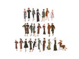40 Adesivos De Chicas Vintage Retro Para Scrapbooking Diy Estético Com Fundo Transparente Pet
