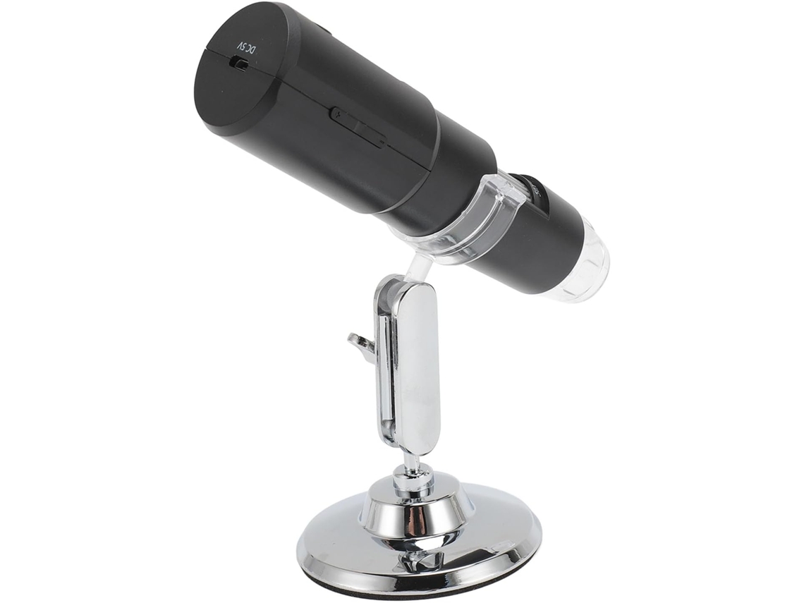 Microscópio Digital Sem Fio 1000x Com Iluminação De 8 Leds Para Observação