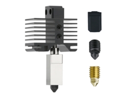 Kit Hotend Atualizado Para Bambu Lab X1 Carbom Combo P1p 300℃ Com Bicos E Capa De Silicone