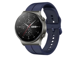 Pulseira De Silicone Em Formato De Laço De 22 Mm Para Huawei Gt2 Pro