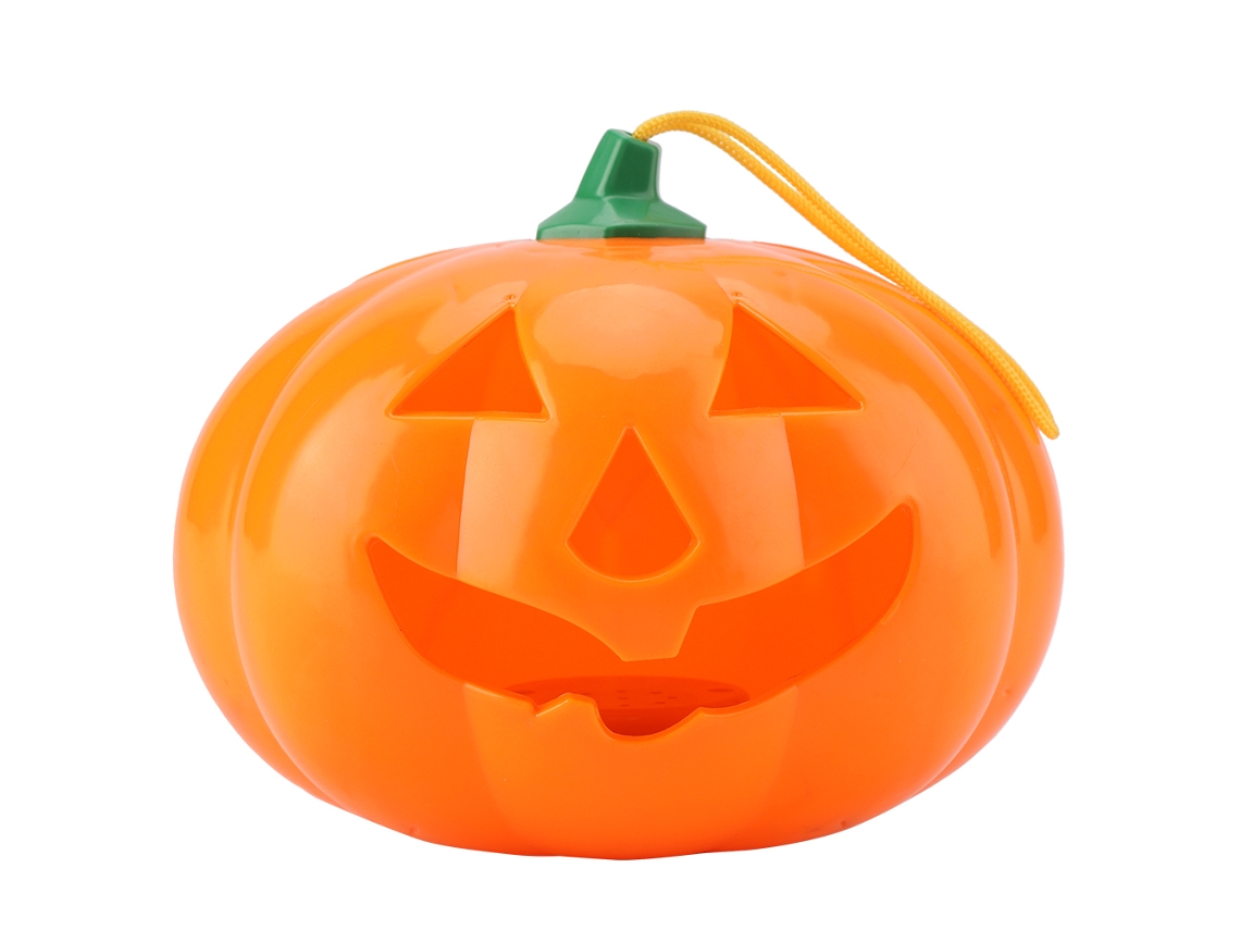 Luz Decorativa Abóbora Halloween Com Som